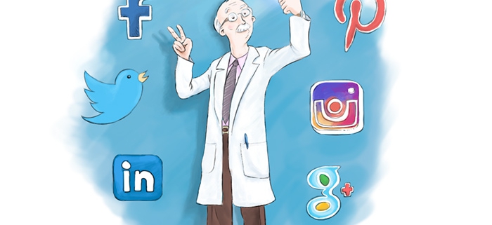 کاربرد شبکه های اجتماعی برای پزشکان